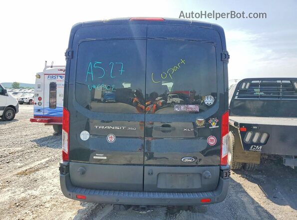 1FBAX2CGXHKA50302 2017 FORD TRANSIT Black Rear view