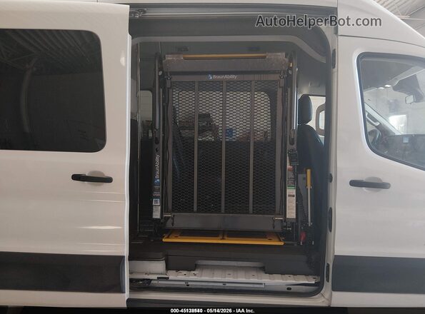 1FBAX2X82PKA75941 2023 FORD TRANSIT-350 White VIN კოდის სტიკერის ხედი
