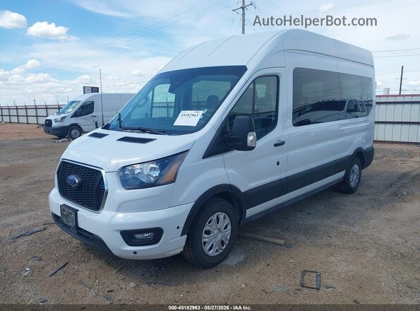 1FBAX2X84SKA89252 2025 FORD TRANSIT-350 White Przód lewy
