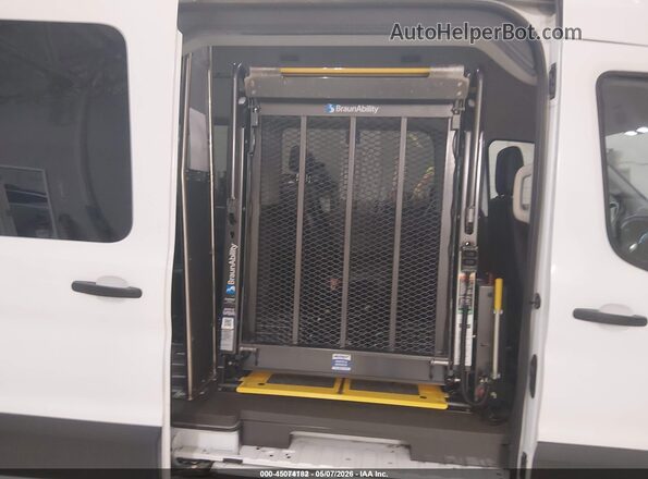 1FBAX2X8XPKA75752 2023 FORD TRANSIT-350 White VIN კოდის სტიკერის ხედი