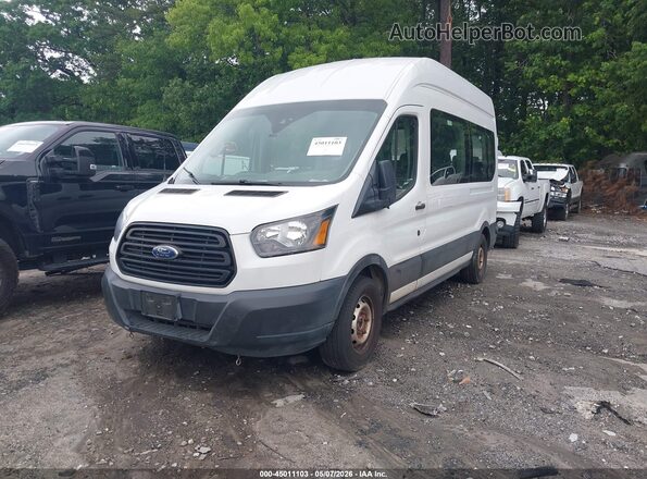 1FBAX2XM2KKB84731 2019 FORD TRANSIT-350 Белый Передняя левая четверть