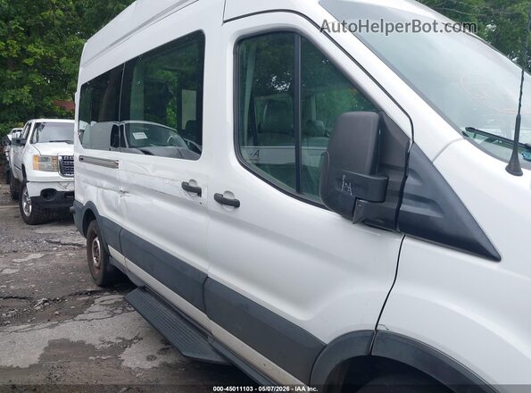 1FBAX2XM2KKB84731 2019 FORD TRANSIT-350 Белый Вид спереди