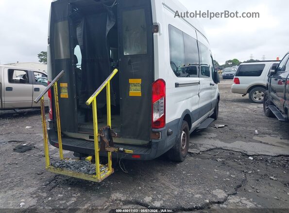 1FBAX2XM2KKB84731 2019 FORD TRANSIT-350 Белый Задняя правая четверть