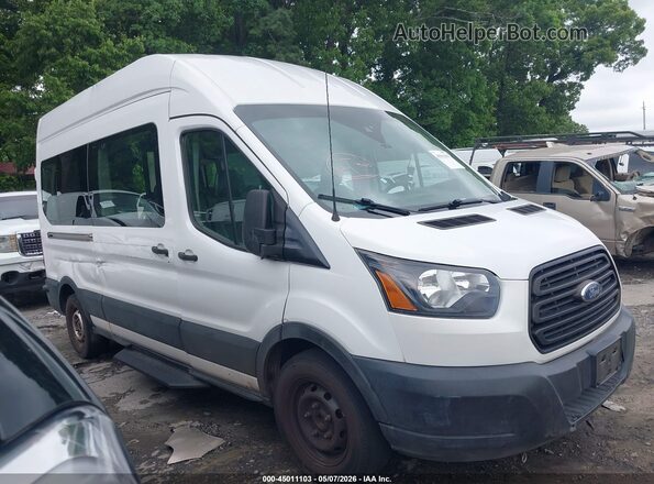 1FBAX2XM2KKB84731 2019 FORD TRANSIT-350 Белый Вид задней части салона