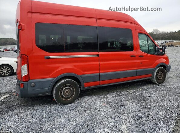 1FBAX2XM9GKB15736 2016 FORD PASSENGER Red Tył prawy