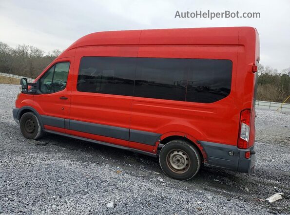 1FBAX2XM9GKB15736 2016 FORD PASSENGER Red Tył lewy