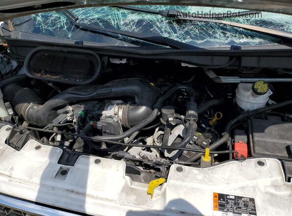 1FBAX2Y82MKA15023 2021 FORD TRANSIT White Vista interior trasera