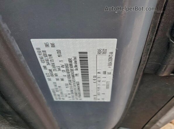 1FBAX9CGXNKA18633 2022 FORD TRANSIT Синий Вид наклейки с VIN-кодом