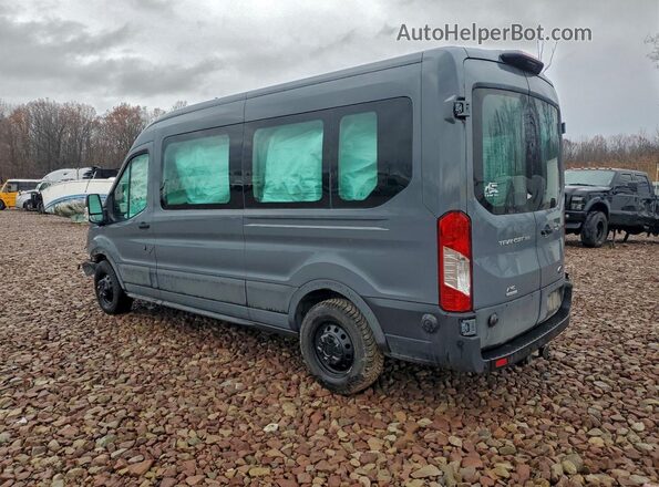 1FBAX9CGXNKA18633 2022 FORD TRANSIT Синий Задняя левая четверть