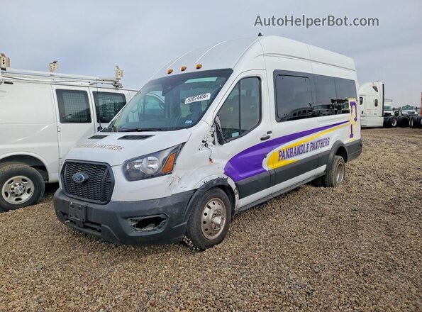 1FBVU4X86PKB76714 2023 FORD TRANSIT White Vista tres cuartos delantera izquierda