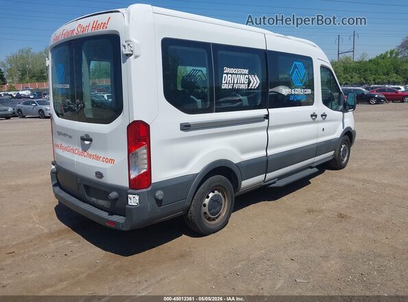 1FBZX2CM5GKB28363 2016 FORD TRANSIT-350 White Tył prawy