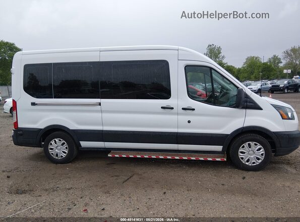1FBZX2CM6KKA99058 2019 FORD TRANSIT-350 White Вид задньої частини салону