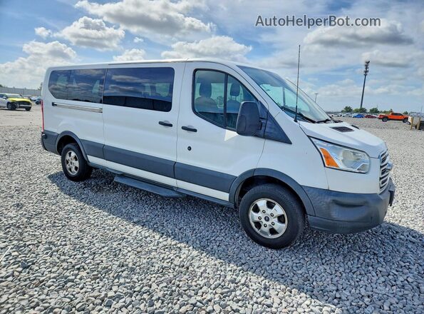 1FBZX2YM1JKA97337 2018 FORD TRANSIT White Przód prawy