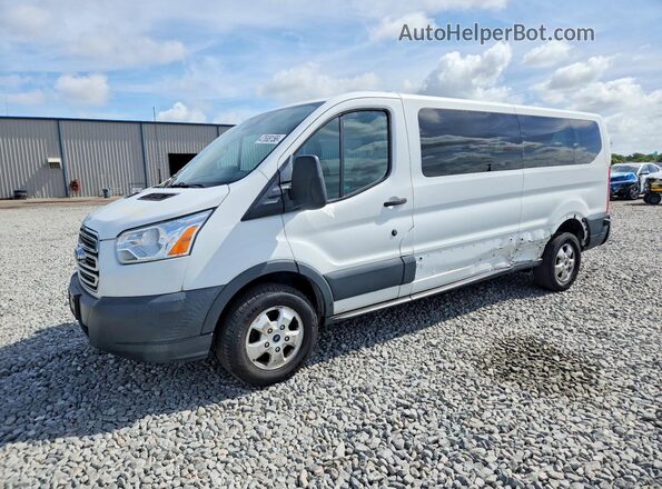 1FBZX2YM1JKA97337 2018 FORD TRANSIT White Przód lewy