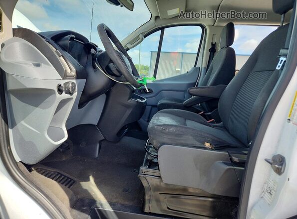 1FBZX2YM1JKA97337 2018 FORD TRANSIT White Widok wnętrza z przodu