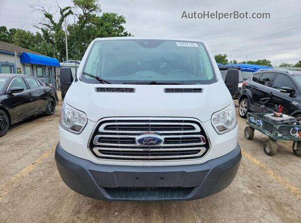 1FBZX2YM1JKB05761 2018 FORD TRANSIT Белый Вид спереди