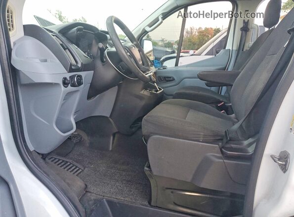 1FBZX2YM2HKA84106 2017 FORD TRANSIT White Vista interior delantera