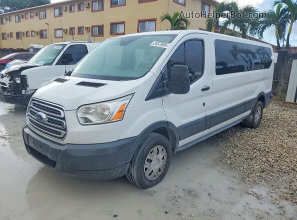 1FBZX2YM2HKA84106 2017 FORD TRANSIT White Vista tres cuartos delantera izquierda