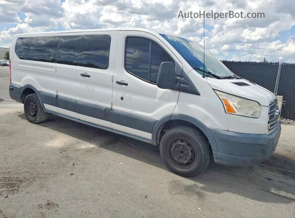 1FBZX2ZM2HKB13490 2017 FORD TRANSIT White Передня права чверть