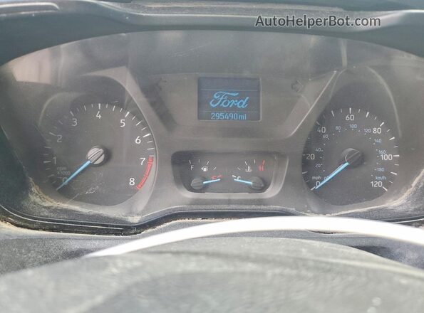 1FBZX2ZM2HKB13490 2017 FORD TRANSIT White Вид щитка приладів