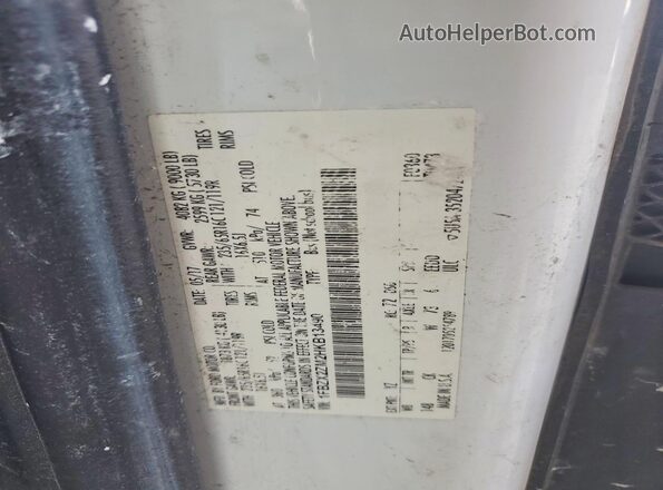 1FBZX2ZM2HKB13490 2017 FORD TRANSIT White Вид наклейки з VIN-кодом