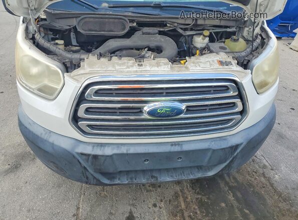 1FBZX2ZM2HKB13490 2017 FORD TRANSIT White Вид підкапотного простору