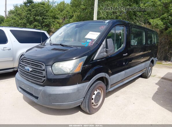 1FBZX2ZM4HKA18378 2017 FORD TRANSIT-350 Black Front left