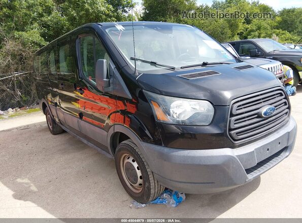 1FBZX2ZM4HKA18378 2017 FORD TRANSIT-350 Black Front right