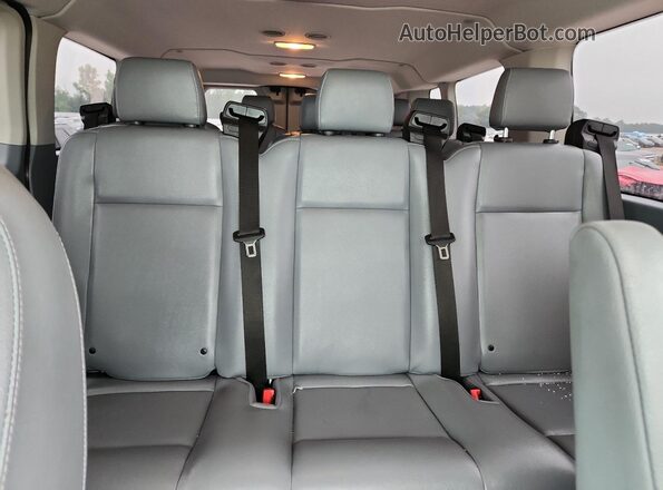 1FBZX2ZM5KKA52112 2019 FORD TRANSIT White Widok tylnych siedzeń