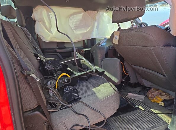 1FD7W2BT1MED11859 2021 FORD F250 Красный Вид задних сидений