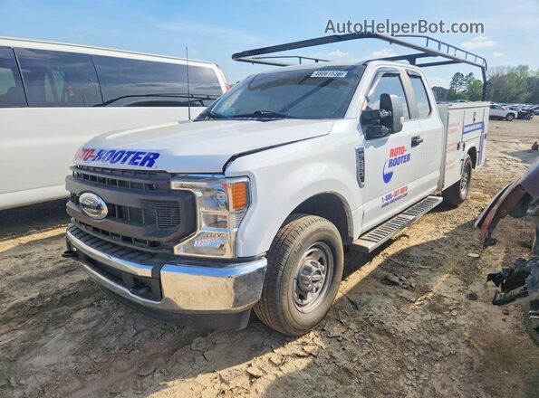 1FD7X2A62NEF90782 2022 FORD F250 Белый Передняя левая четверть