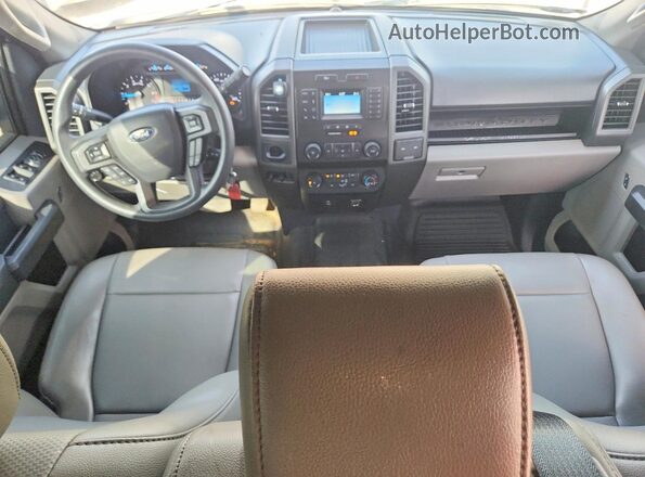 1FD7X2A62NEF90782 2022 FORD F250 Белый Вид панели приборов