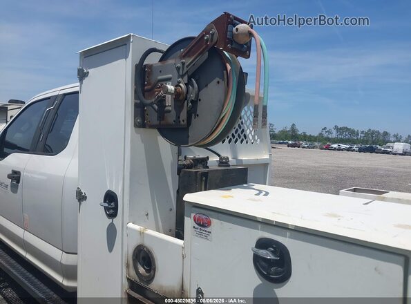 1FD7X3B61HEC56669 2017 FORD F350 Белый Вид задней части салона