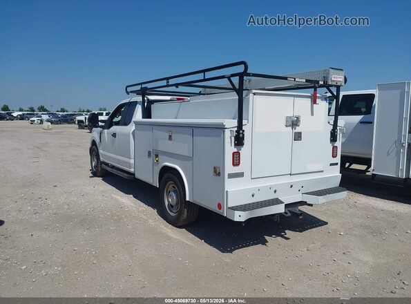 1FD7X3E67KEC46909 2019 FORD F-350 CHASSIS Белый Задняя левая четверть