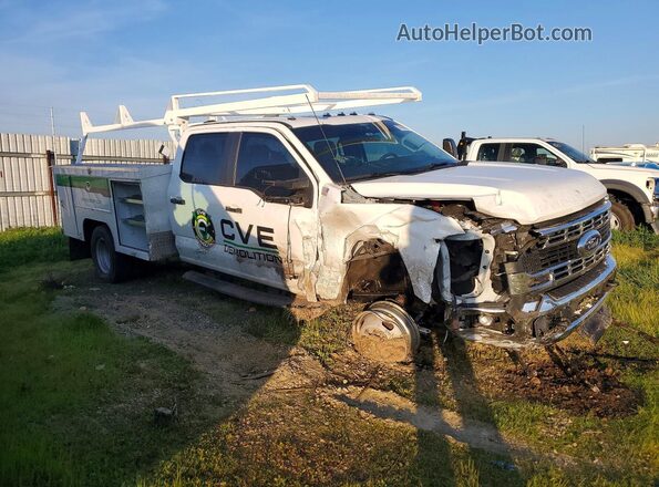 1FD8W3HT3SED21193 2025 FORD F350 White Delantero derecho