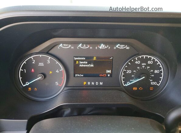 1FD8W3HT3SED21193 2025 FORD F350 White Vista del cuadro de instrumentos
