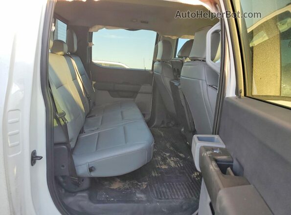 1FD8W3HT3SED21193 2025 FORD F350 White Vista de los asientos traseros