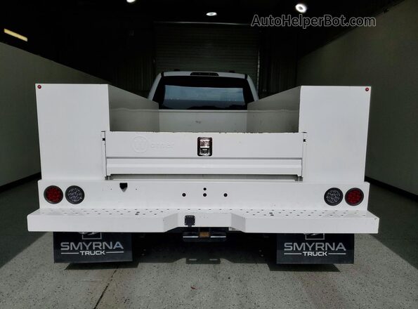 1FD8W3HT7SEC61628 2025 FORD F350 White Widok z tyłu