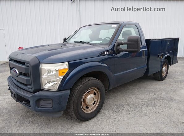 1FDBF2A60GED02435 2016 FORD F-250 Синий Передняя левая четверть