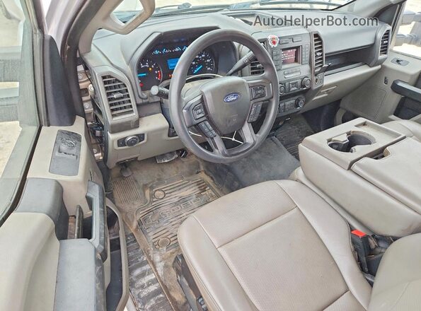 1FDBF2A60NEF36071 2022 FORD F250 White Dashboard view