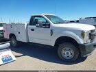 2019 Ford F-250 Xl White vin: 1FDBF2B68KEF82175