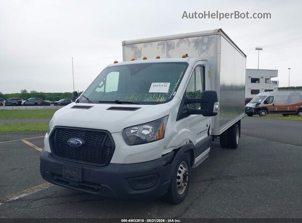 1FDBF6Z80RKA37226 2024 FORD TRANSIT-350 White წინა მარცხენა ხედი სამი მეოთხედიდან