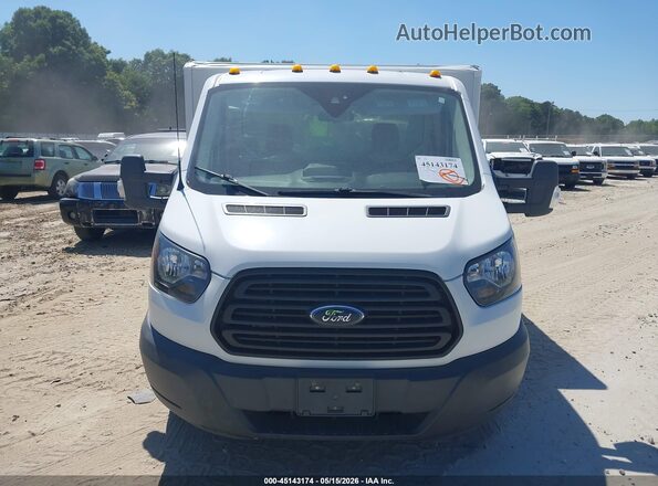 1FDBF8ZV7JKB34848 2018 FORD TRANSIT-350 White Widok zestawu wskaźników