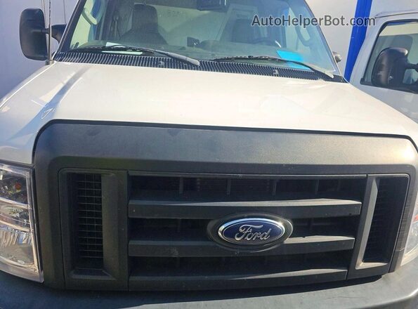 1FDWE3FK1PDD08489 2023 FORD ECONOLINE Белый Панорамный вид салона 360°