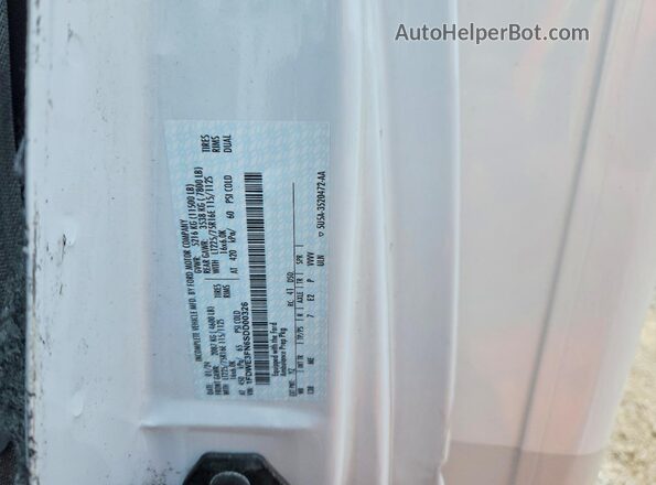 1FDWE3FN6SDD00326 2024 FORD ECONOLINE White Вид підкапотного простору
