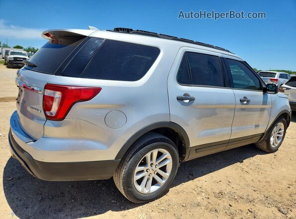 1FM5K7B80GGA03750 2016 FORD EXPLORER Silver Tył prawy
