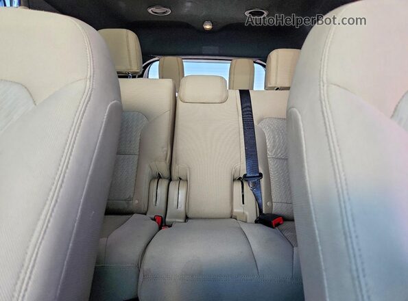 1FM5K7B80GGA03750 2016 FORD EXPLORER Silver Widok tylnych siedzeń