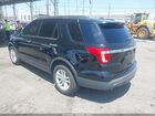2017 Ford Explorer   Черный vin: 1FM5K7B80HGD18632