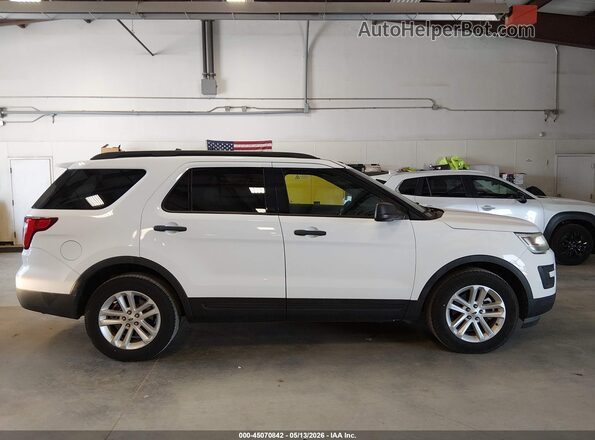 1FM5K7B81GGD17732 2016 FORD EXPLORER Белый Панорамный вид салона 360°