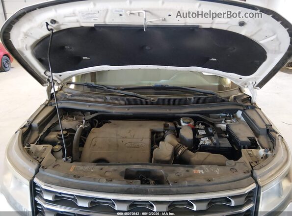 1FM5K7B81GGD17732 2016 FORD EXPLORER Белый Вид сзади
